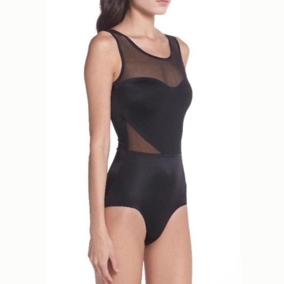 Sam Edelman Black Bonded Bodysuit Size S - Picture 5 of 8